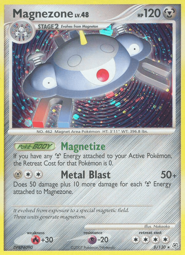 Magnezone (8/130) [Diamond & Pearl: Base Set] Pokemon Single Pokémon  | Multizone: Comics And Games