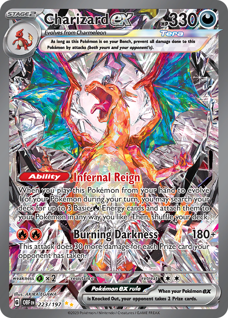 Charizard ex (223/197) [Scarlet & Violet: Obsidian Flames] | Multizone: Comics And Games