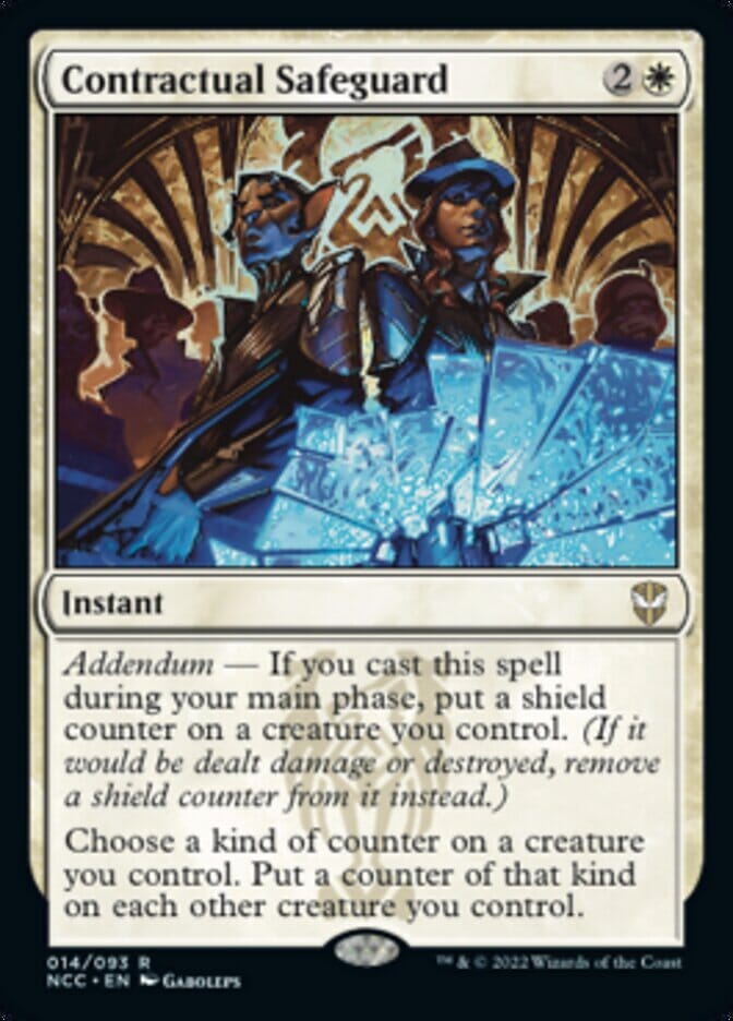 Contractual Safeguard [Streets of New Capenna Commander] MTG Single Magic: The Gathering  | Multizone: Comics And Games