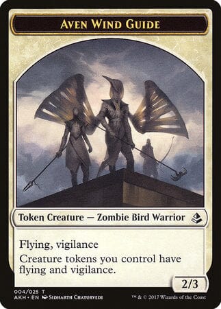 Aven Wind Guide Token [Amonkhet Tokens] MTG Single Magic: The Gathering  | Multizone: Comics And Games
