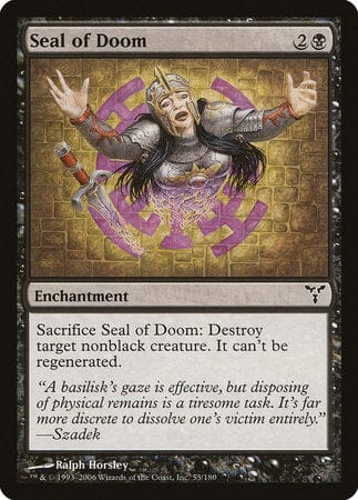Seal of Doom [Dissension] MTG Single Magic: The Gathering  | Multizone: Comics And Games