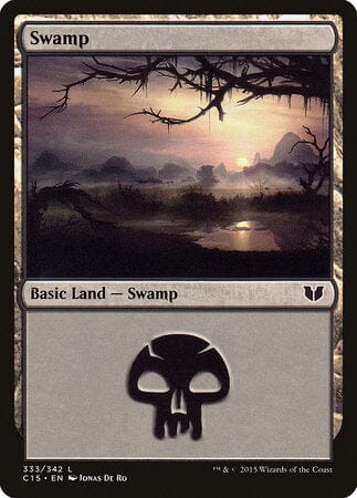 Swamp (333) [Commander 2015] MTG Single Magic: The Gathering  | Multizone: Comics And Games