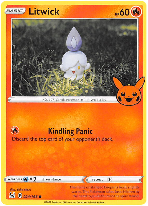 Litwick (024/196) [Trick or Trade 2023] Pokemon Single Pokémon  | Multizone: Comics And Games