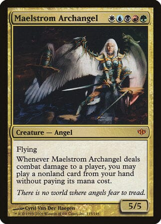 Maelstrom Archangel [Conflux] MTG Single Magic: The Gathering  | Multizone: Comics And Games