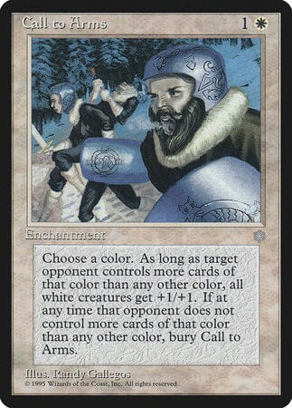 Call to Arms [Ice Age] MTG Single Magic: The Gathering  | Multizone: Comics And Games