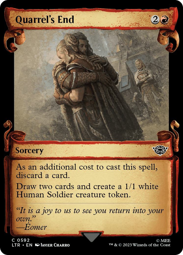 Quarrel's End [The Lord of the Rings: Tales of Middle-Earth Showcase Scrolls] MTG Single Magic: The Gathering  | Multizone: Comics And Games