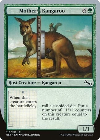 Mother Kangaroo [Unstable] MTG Single Magic: The Gathering  | Multizone: Comics And Games