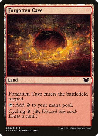 Forgotten Cave [Commander 2015] MTG Single Magic: The Gathering  | Multizone: Comics And Games