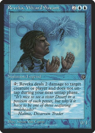 Reveka, Wizard Savant [Homelands] MTG Single Magic: The Gathering  | Multizone: Comics And Games