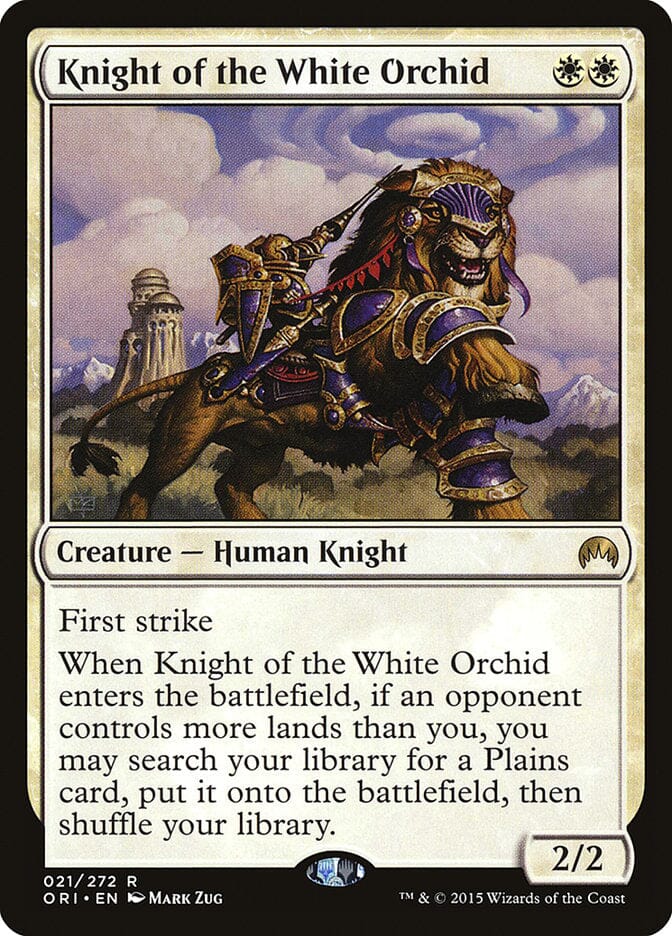 Knight of the White Orchid [Magic Origins] MTG Single Magic: The Gathering  | Multizone: Comics And Games