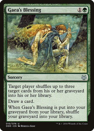 Gaea's Blessing [Duel Decks: Nissa vs. Ob Nixilis] MTG Single Magic: The Gathering  | Multizone: Comics And Games