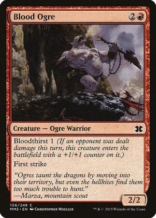 Blood Ogre [Modern Masters 2015] MTG Single Magic: The Gathering  | Multizone: Comics And Games
