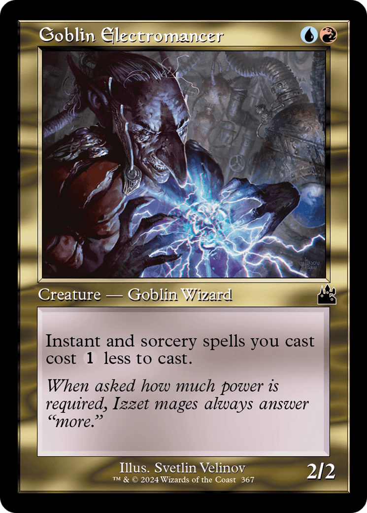 Goblin Electromancer (Retro Frame) [Ravnica Remastered] MTG Single Magic: The Gathering  | Multizone: Comics And Games