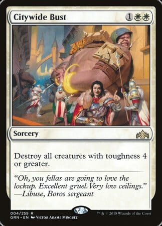 Citywide Bust [Guilds of Ravnica] MTG Single Magic: The Gathering  | Multizone: Comics And Games