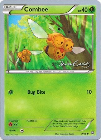 Combee (9/98) (Bebe - Jesper Eriksen) [World Championships 2016] Pokemon Single Pokémon  | Multizone: Comics And Games