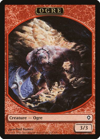 Ogre Token [Worldwake Tokens] MTG Single Magic: The Gathering  | Multizone: Comics And Games