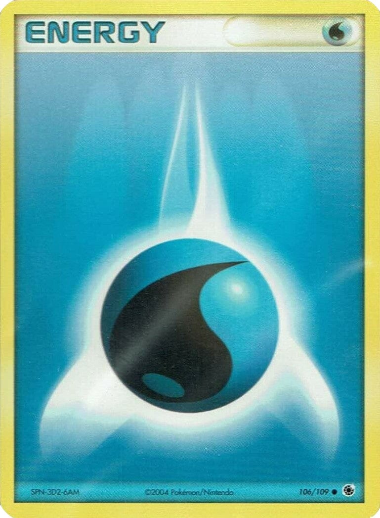 Water Energy (106/109) [EX: Battle Stadium] Pokemon Single Pokémon  | Multizone: Comics And Games