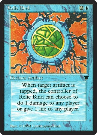 Relic Bind [Legends] MTG Single Magic: The Gathering  | Multizone: Comics And Games