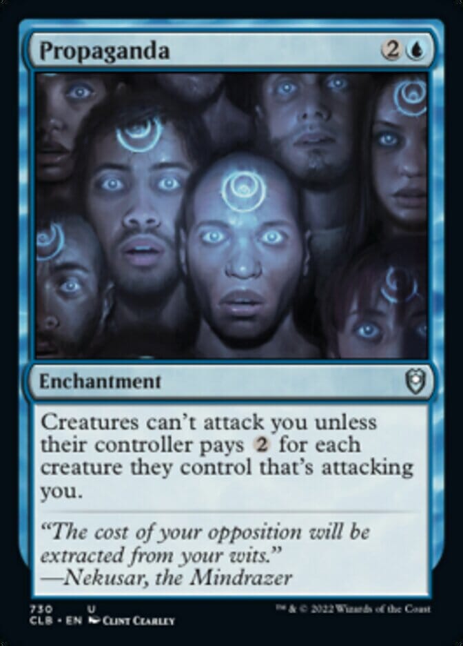 Propaganda [Commander Legends: Battle for Baldur's Gate] MTG Single Magic: The Gathering  | Multizone: Comics And Games