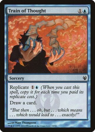 Train of Thought [Duel Decks: Izzet vs. Golgari] MTG Single Magic: The Gathering  | Multizone: Comics And Games
