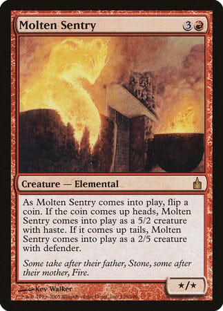 Molten Sentry [Ravnica: City of Guilds] MTG Single Magic: The Gathering  | Multizone: Comics And Games