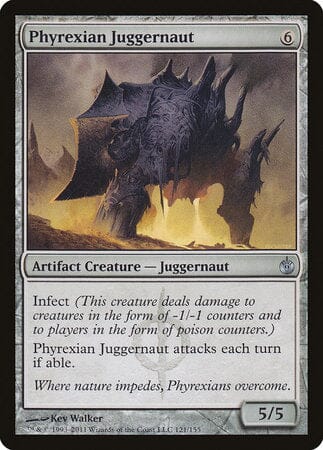 Phyrexian Juggernaut [Mirrodin Besieged] MTG Single Magic: The Gathering  | Multizone: Comics And Games
