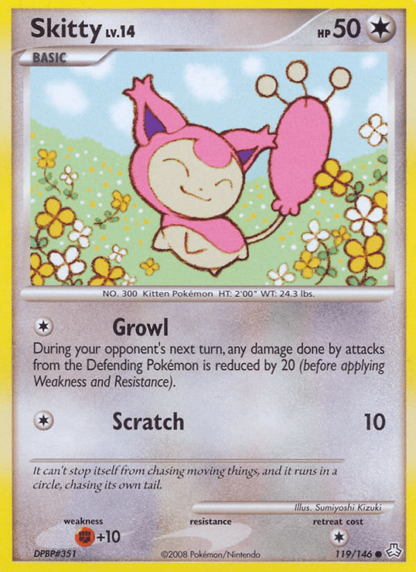 Skitty (119/146) [Diamond & Pearl: Legends Awakened] Pokemon Single Pokémon  | Multizone: Comics And Games