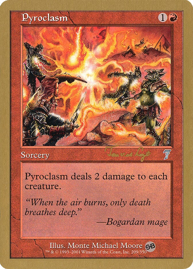Pyroclasm (Tom van de Logt) (SB) [World Championship Decks 2001] MTG Single Magic: The Gathering  | Multizone: Comics And Games