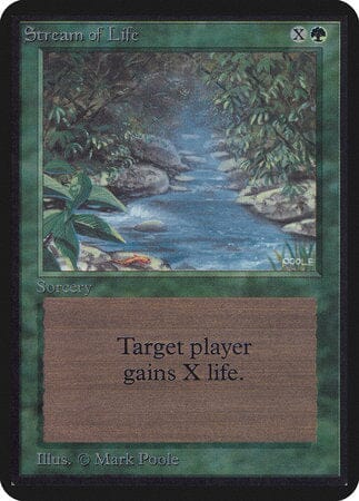 Stream of Life [Limited Edition Alpha] MTG Single Magic: The Gathering  | Multizone: Comics And Games