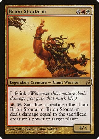 Brion Stoutarm [Lorwyn] MTG Single Magic: The Gathering  | Multizone: Comics And Games