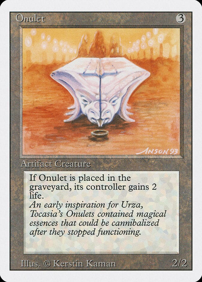 Onulet [Revised Edition] MTG Single Magic: The Gathering  | Multizone: Comics And Games