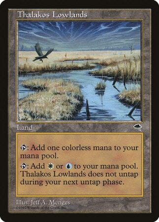 Thalakos Lowlands [Tempest] MTG Single Magic: The Gathering  | Multizone: Comics And Games