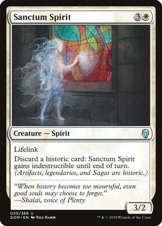 Sanctum Spirit [Dominaria] MTG Single Magic: The Gathering  | Multizone: Comics And Games
