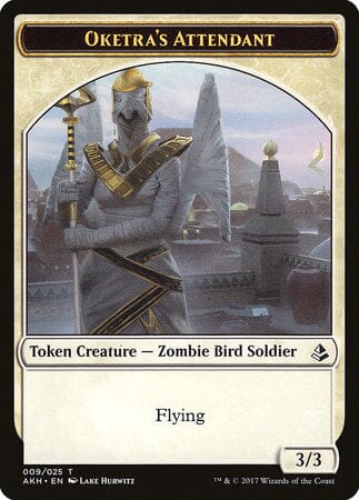 Oketra's Attendant Token [Amonkhet Tokens] MTG Single Magic: The Gathering  | Multizone: Comics And Games
