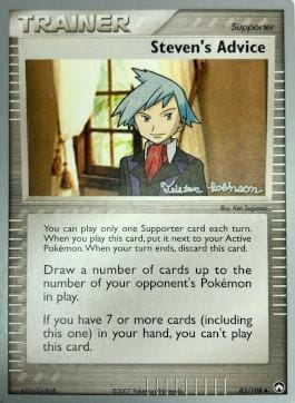 Steven's Advice (83/108) (Intimidation - Tristan Robinson) [World Championships 2008] Pokemon Single Pokémon  | Multizone: Comics And Games