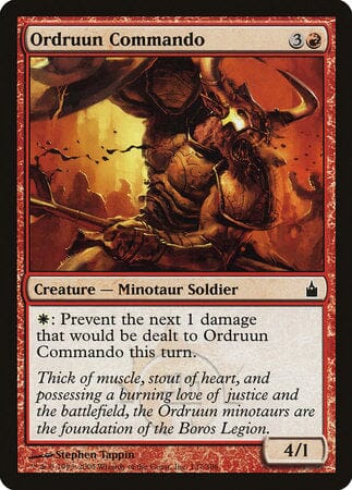 Ordruun Commando [Ravnica: City of Guilds] MTG Single Magic: The Gathering  | Multizone: Comics And Games