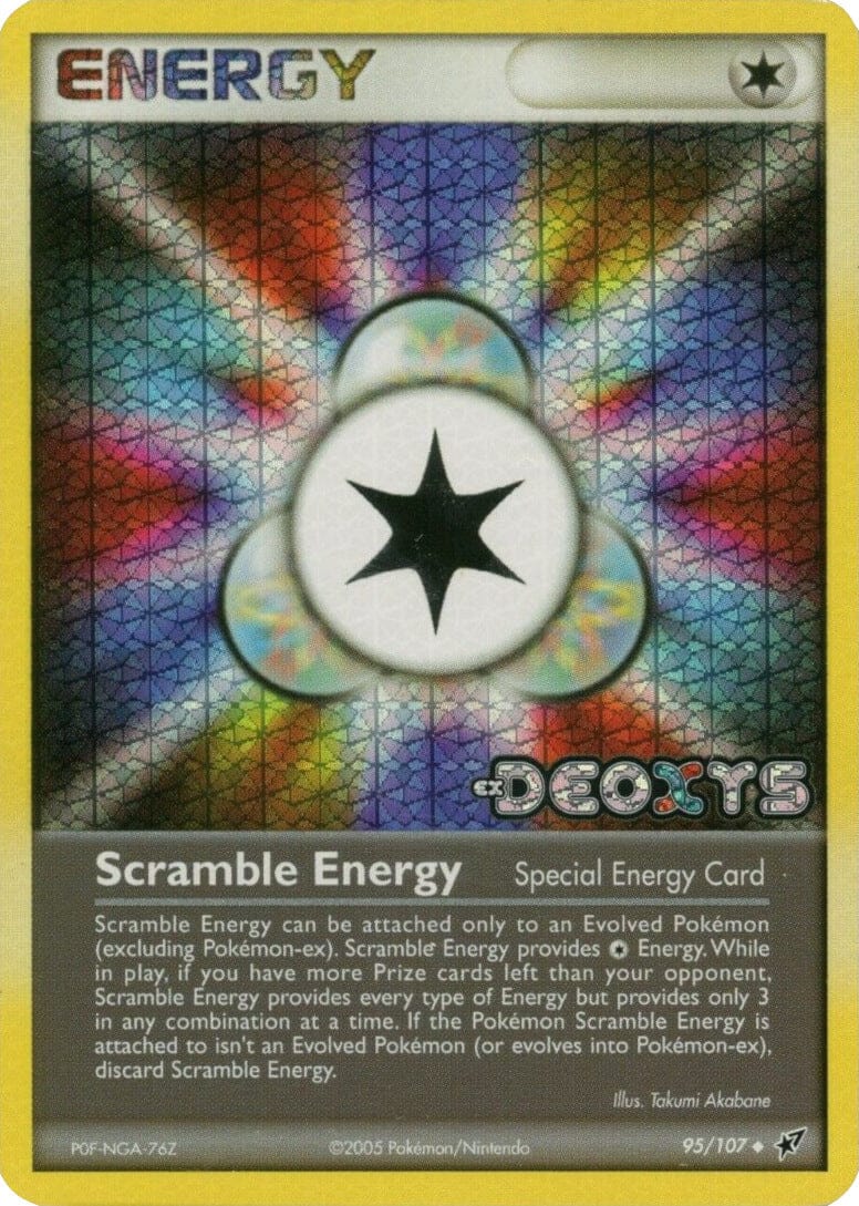 Scramble Energy (95/107) (Stamped) [EX: Deoxys] Pokemon Single Pokémon  | Multizone: Comics And Games