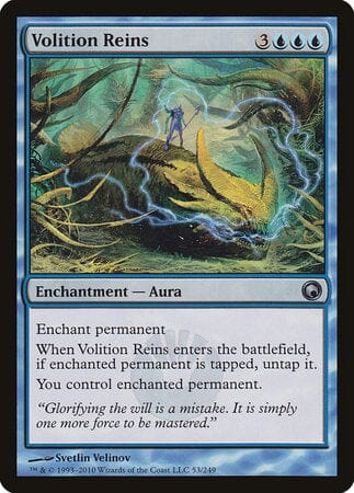 Volition Reins [Scars of Mirrodin] MTG Single Magic: The Gathering  | Multizone: Comics And Games