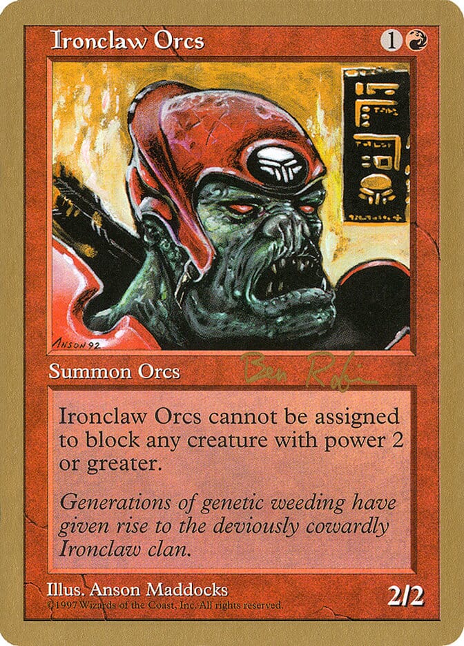Ironclaw Orcs (Ben Rubin) [World Championship Decks 1998] MTG Single Magic: The Gathering  | Multizone: Comics And Games