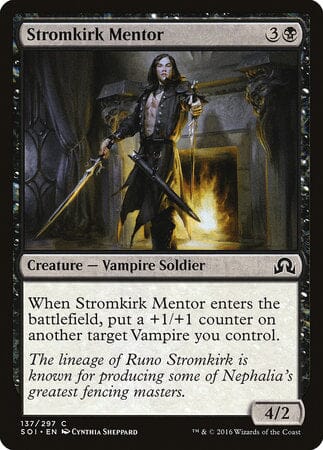 Stromkirk Mentor [Shadows over Innistrad] MTG Single Magic: The Gathering  | Multizone: Comics And Games