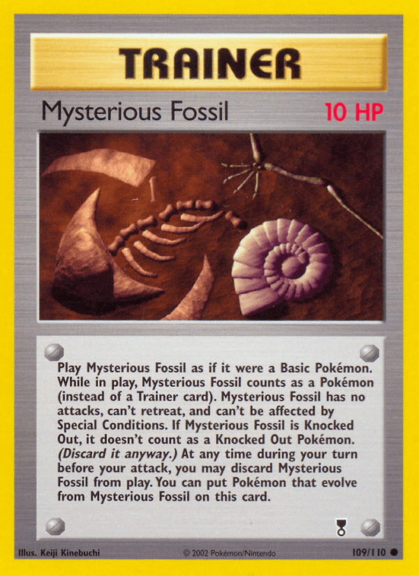 Mysterious Fossil (109/110) [Legendary Collection] Pokemon Single Pokémon  | Multizone: Comics And Games