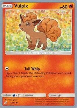 Vulpix (15/181) (Fire Box - Kaya Lichtleitner) [World Championships 2019] Pokemon Single Pokémon  | Multizone: Comics And Games