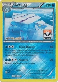 Avalugg (31/106) (League Promo 4th Place) [XY: Flashfire] Pokemon Single Pokémon  | Multizone: Comics And Games