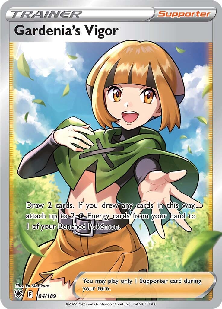 Gardenia's Vigor (184/189) [Sword & Shield: Astral Radiance] Pokemon Single Pokémon  | Multizone: Comics And Games