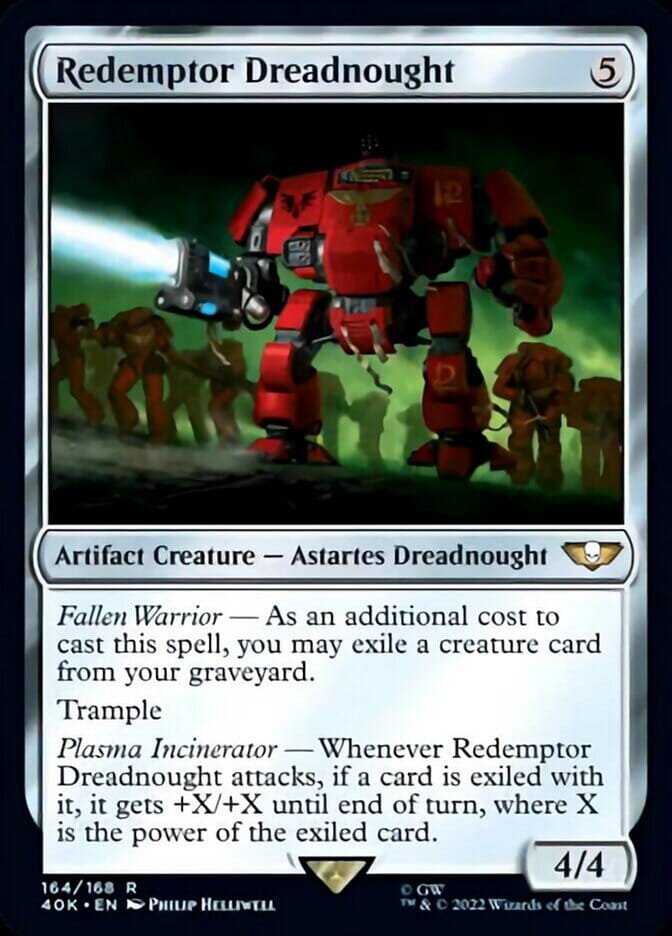 Redemptor Dreadnought [Universes Beyond: Warhammer 40,000] MTG Single Magic: The Gathering  | Multizone: Comics And Games