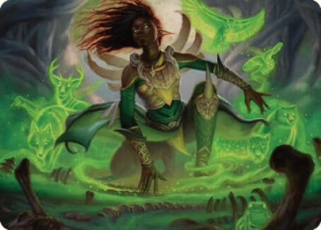 Fauna Shaman Art Card [The Brothers' War Art Series] MTG Single Magic: The Gathering  | Multizone: Comics And Games