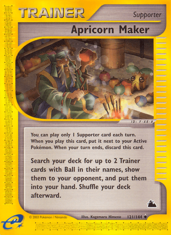 Apricorn Maker (121/144) [Skyridge] Pokemon Single Pokémon  | Multizone: Comics And Games