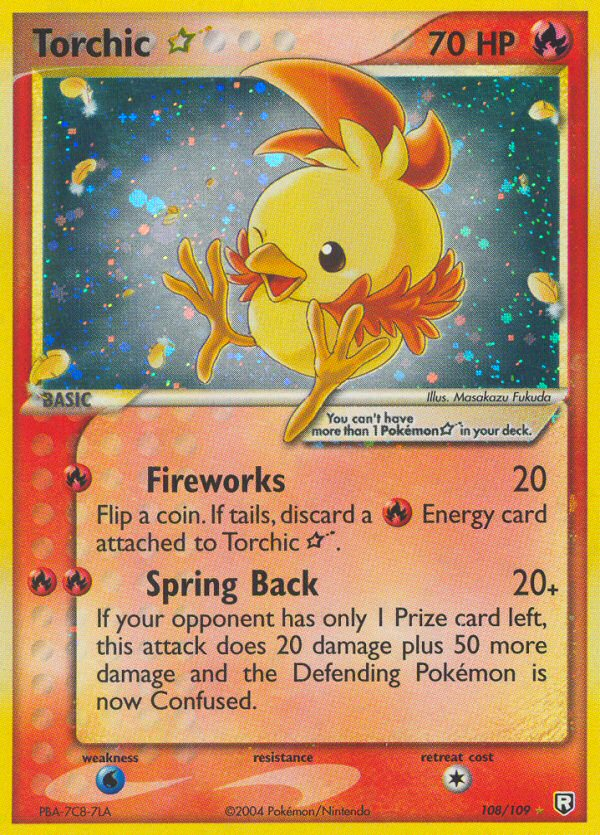 Torchic Star (108/109) [EX: Team Rocket Returns] Pokemon Single Pokémon  | Multizone: Comics And Games