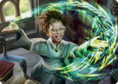 Eureka Moment Art Card [Strixhaven: School of Mages Art Series] MTG Single Magic: The Gathering  | Multizone: Comics And Games