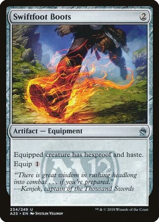 Swiftfoot Boots [Masters 25] MTG Single Magic: The Gathering  | Multizone: Comics And Games